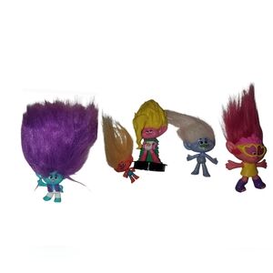 Dreamworks Trolls Mixed Toy Lot